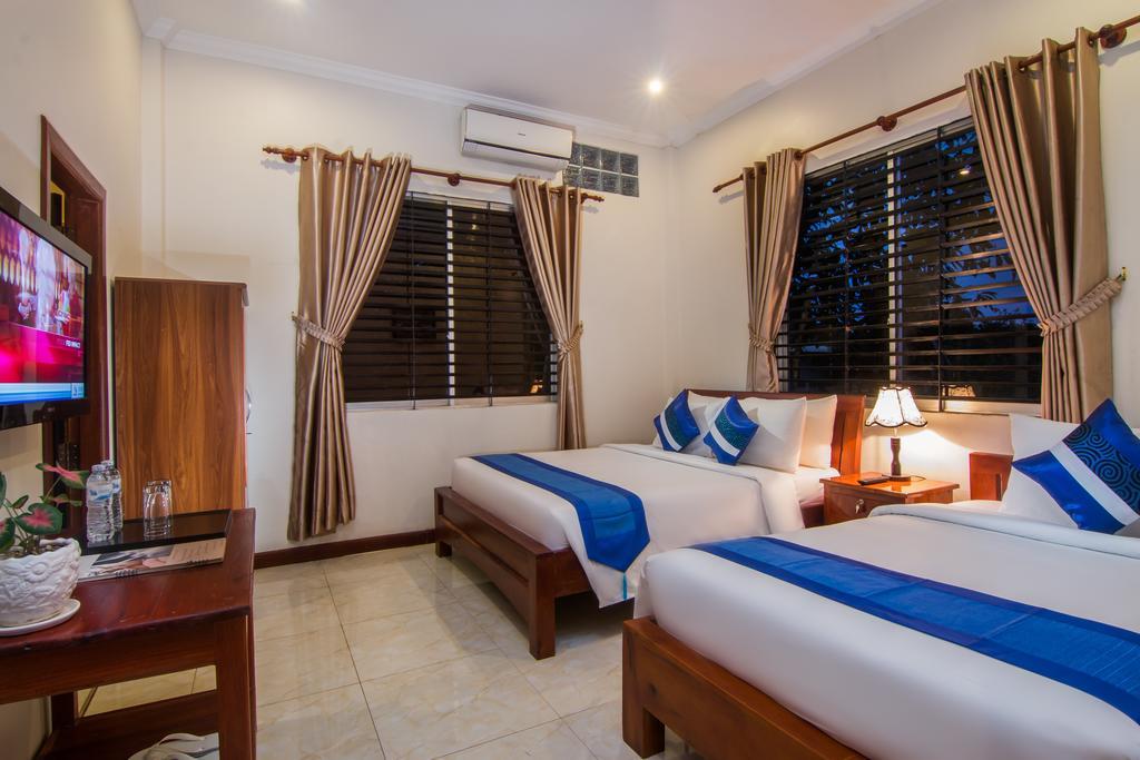 Angkor'S Sunshine Bed & Breakfast Siem Reap Bagian luar foto